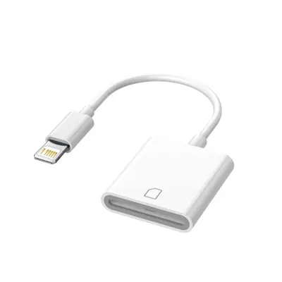 Image de Adaptateur OTG 2-en-1 pour Carte SD/TF - Lecture Rapide & Multifonction