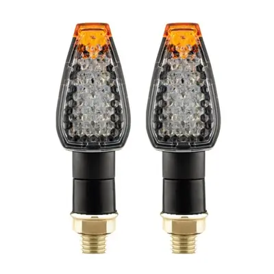 Image de Clignotants LED Fishscale Moto - Style Moderne & Élégant