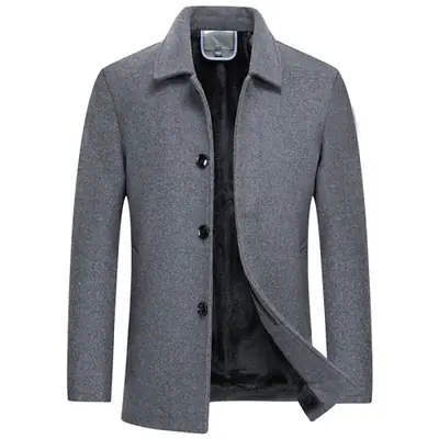 Image de Veste Homme Slim Fit en Laine Chaude - Outchester
