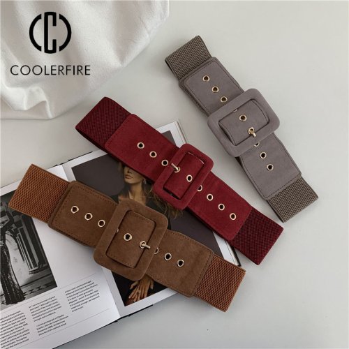 Afbeelding van Elastische Brede Riemen voor Vrouwen - Luxe Mode Korset Tailleband met Stretch, Hoge Kwaliteit en Stijlvol Design DT076