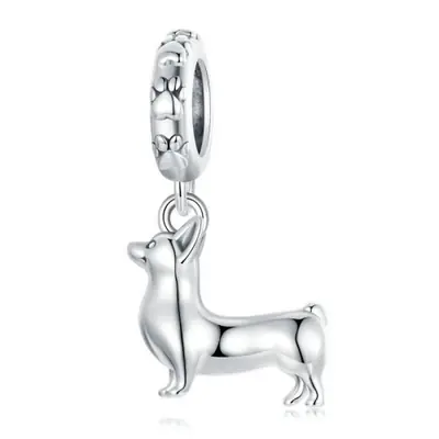 Image de Pendentif Chien en Argent Sterling 925 - Accessoire de Bracelet pour Femmes