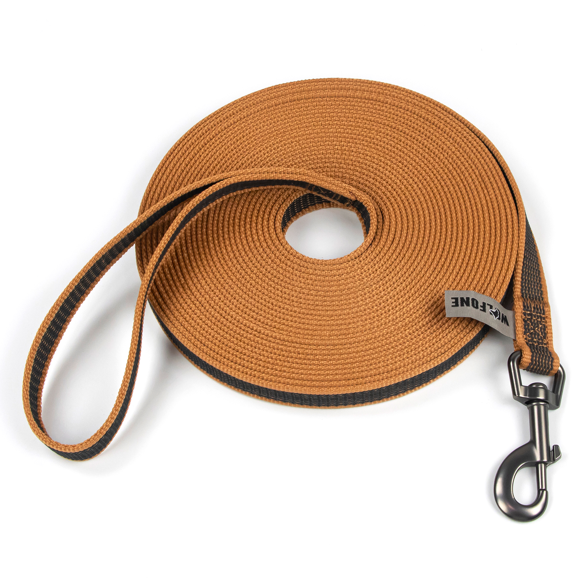 Afbeelding van Lange Hondenriem van Latex & Zijde – Comfortabel & Licht voor Training