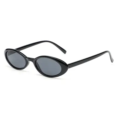 Image de Lunettes de soleil ovales léopard marron tendance rétro femme