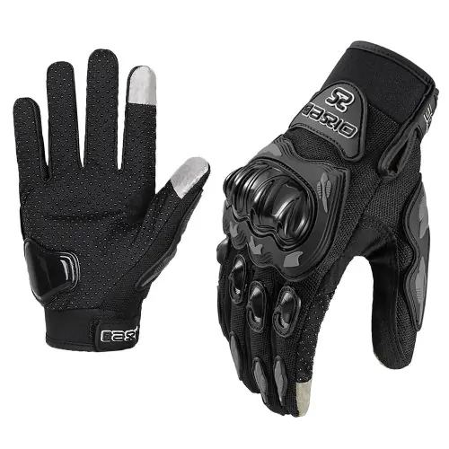 Image de Gants Moto Respirants Tactiles - Protection Ultra-Résistante