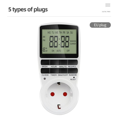 Image de Minuterie Électronique Programmable 230V - Contrôle Journalier & Hebdomadaire
