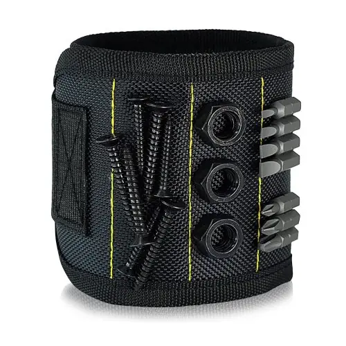Image de Bracelet Magnétique Pro - 10 Aimants Puissants pour Bricolage & Réparation