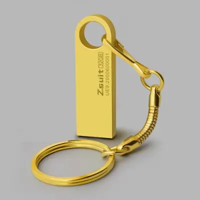 Image de Clé USB Métal 128Go/256Go - Étanche & Personnalisable