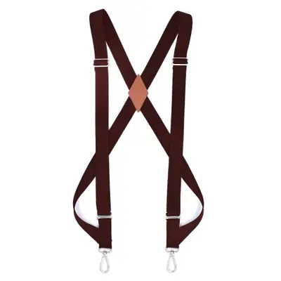Image de Bretelles Homme Robustes - Dos en X & Clip Latéral