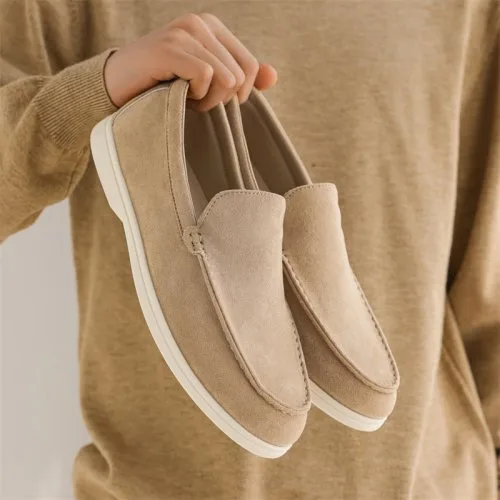 Beige Herren loafer