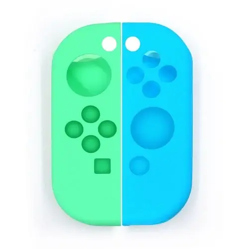 L vert R bleu