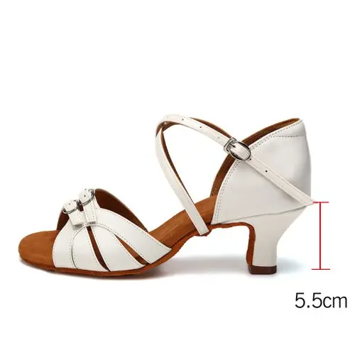 Image de Sandales de Danse Latine Femme - Semelle Souple & Double Boucle
