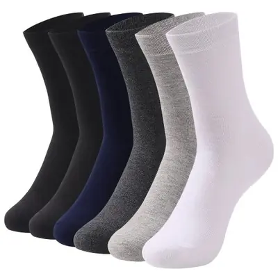 Chaussettes Hommes Bambou Respirantes - 10 Paires