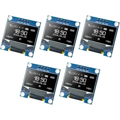 Image de Module OLED 0.96" 128x64 - Écran Bleu/Blanc pour Arduino & ESP32