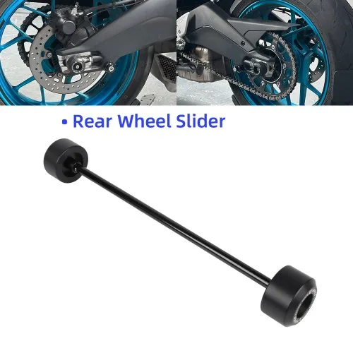 Achter wiel schuifregelaar