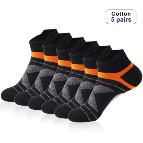 Image de Chaussettes Homme Été - 5 Paires Coton Respirant