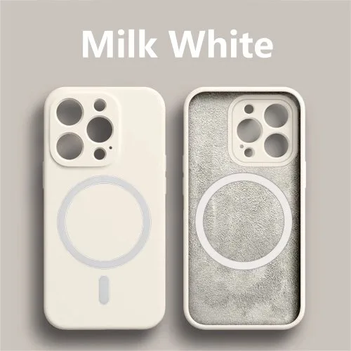 Milchig weiß