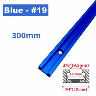 Image de Établi en Aluminium T-Track avec Curseur et Boulons - Précision pour le Bois