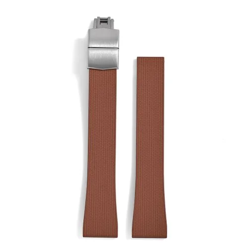 Marron argent boucle