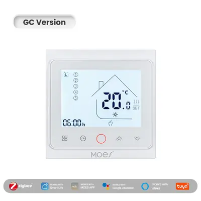 Image de Thermostat Intelligent Zigbee Moes Tuya - Contrôle de Température Connecté
