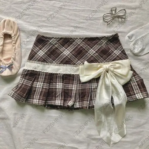 Image de Jupe Mini Gothique Y2K - Style Harajuku Punk & Hip Hop