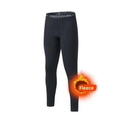Image de Leggings de Ski Homme - Polaire Chaude & Compression
