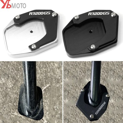 Immagine di Cavalletto Laterale in Alluminio per BMW R1200GS 2007-2012 e R1200GS Adventure 2008-2012 – Supporto Robusto e Leggero per Moto