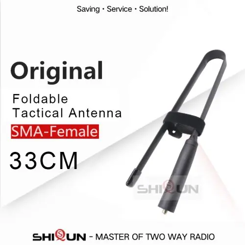 Image de Antenne Tactique Baofeng UV-K5 - Compatible UV-5R, UV-82, UV-25M