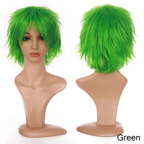 Image de Perruque Synthétique Colorée pour Cosplay - Homme & Femme