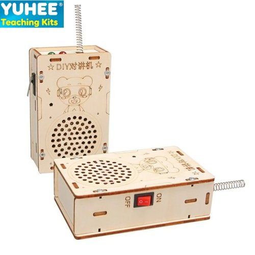 Afbeelding van Doe-het-zelf Houten Walkie-Talkie Kit voor Kinderen