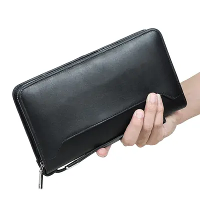 Image de Portefeuille Vintage en Cuir pour Homme