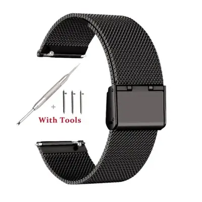 Image de Bracelet de Montre en Acier Inoxydable - 18mm à 24mm