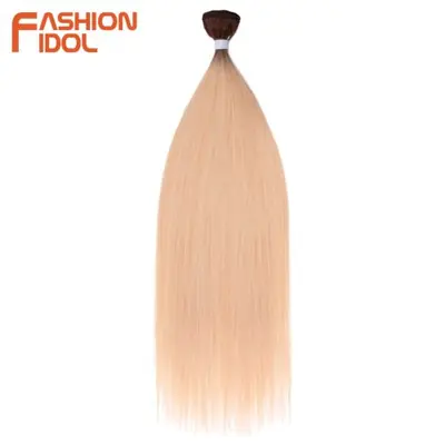 Image de Extensions Cheveux Synthétiques 28 Pouces - Blond Ombre