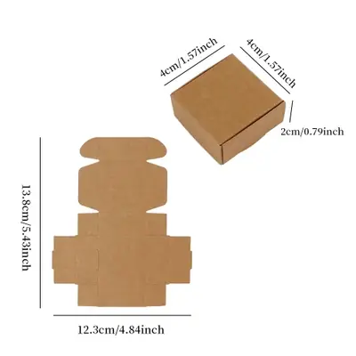 Image de Boîtes Kraft pour Bijoux - Stockage Organisé & Élégant