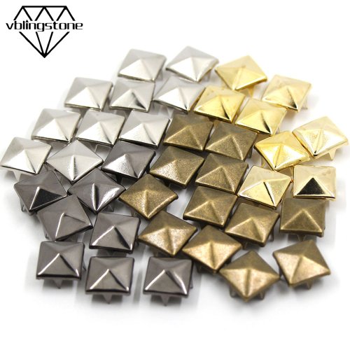 Afbeelding van Metalen Spikes 100 Stuks - Punk Rock Studs voor Leather Craft