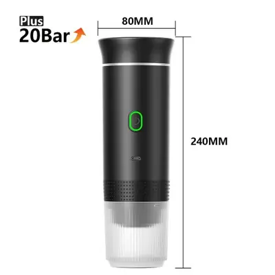 Cafetière Expresso Portable 3-en-1