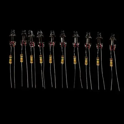 Image de Ampoules Néon Indicateur Alimentation 220V - Rouge, Bleu, Vert