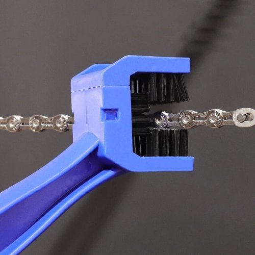 Image de Brosse Nettoyage Moto & Vélo - Entretien Rapide et Pratique