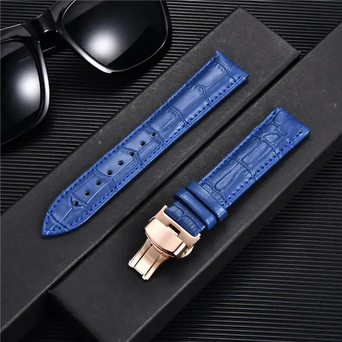 Blau-rosa gold