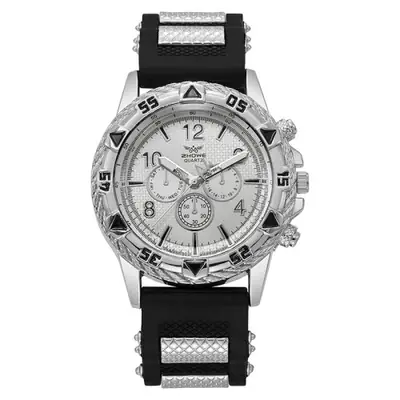 Image de Montre Homme Sportive en Silicone - Style Décontracté & Moderne
