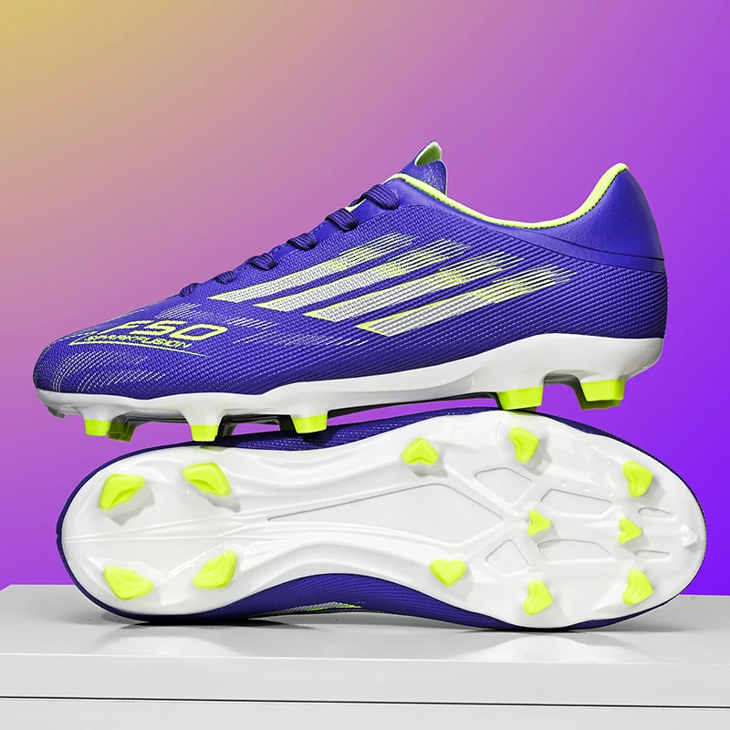Afbeelding van Nieuwe heren professionele voetbalschoenen jongens sneakers match enkel voetbalschoenen antislip TF/FG comfortabele sportschoenen unisex