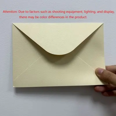 Image de Enveloppes en Papier Lin Texture - Lot de 30