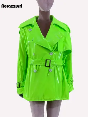 Image de Manteau Faux Cuir Femme - Élégant & Respirant