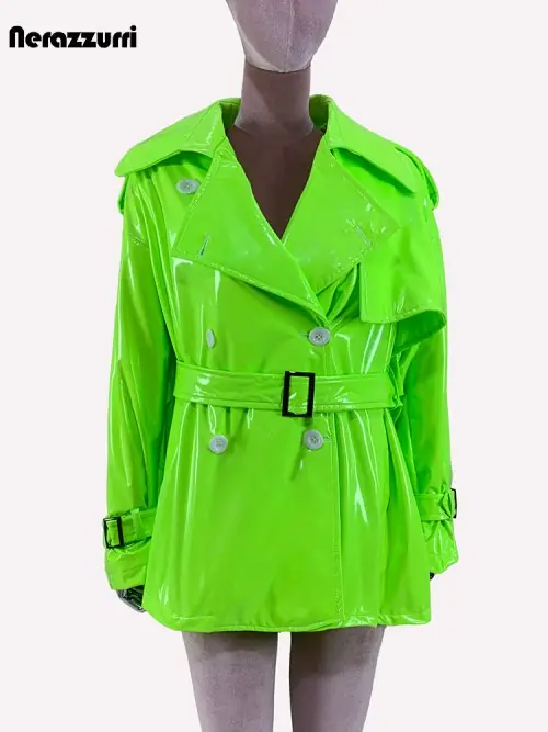 Image de Manteau Faux Cuir Femme - Élégant & Respirant