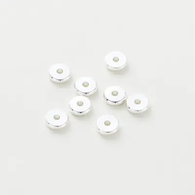 Image de Perles d'espacement dorées 14K/18K - Lot de 50 pour bijoux DIY