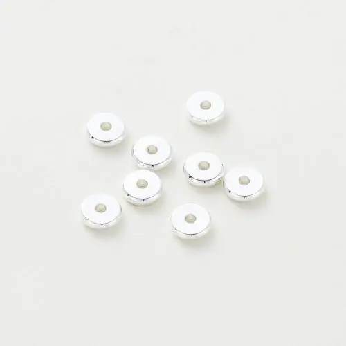Image de Perles d'espacement dorées 14K/18K - Lot de 50 pour bijoux DIY