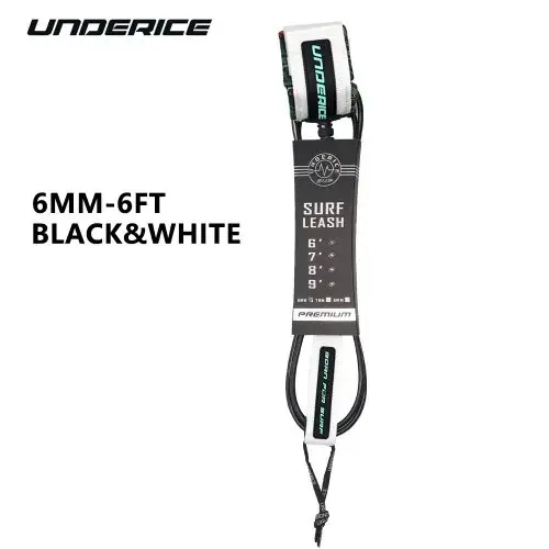 6mm 6ft schwarz weiß