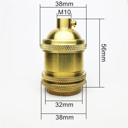 Image de Support de Lampe en Laiton - Kit d'Éclairage DIY