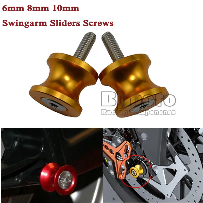 Imagen de Soportes Deslizantes M6 M8 M10 para BMW S1000R y Suzuki GSXR - Accesorios de Motocicleta