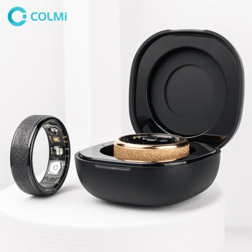 Afbeelding van COLMI R10 Smart Ring met oplaadetui voor heren Dames, gezondheids- en slaapmonitor, 5ATM waterdicht, multisportmodus