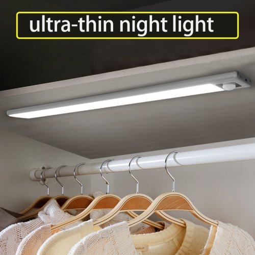 Image de Veilleuse LED Ultra Mince avec Capteur de Mouvement